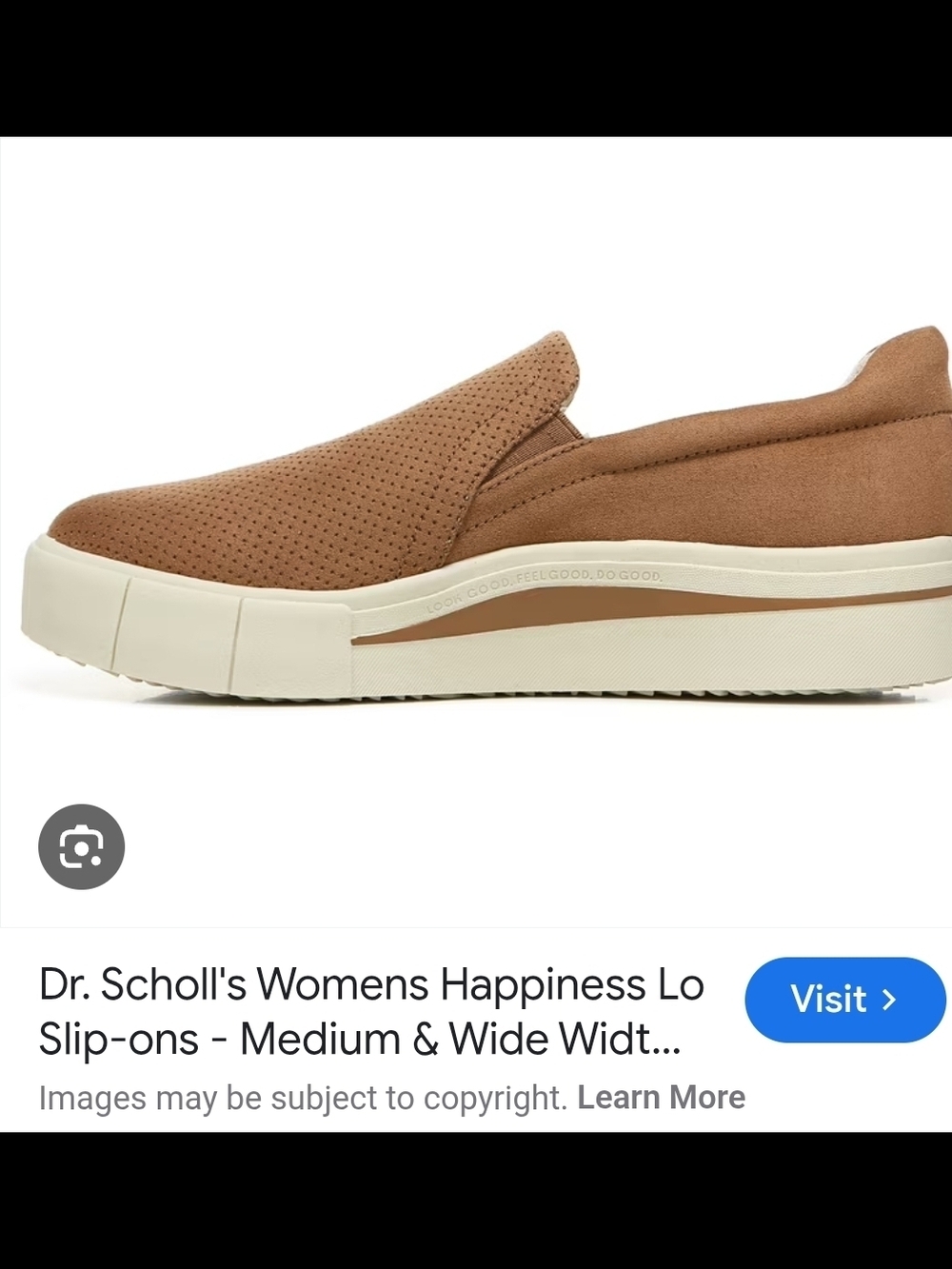 Dr. Scholl's Women's Happiness Lo Slip-On Sneaker Brown - Picture 5 of 5